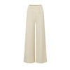 SWAYING 25 Early Autumn Knit Straight Casual Pants SW-SW25PF3B12C1-MH Beige Gray